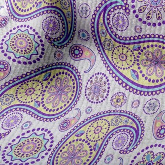 Yellow Insect Pattern Terry