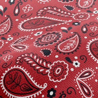 Orange Amoeba Performance Linen