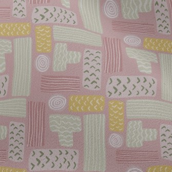 Geometric Tetris Chiffon