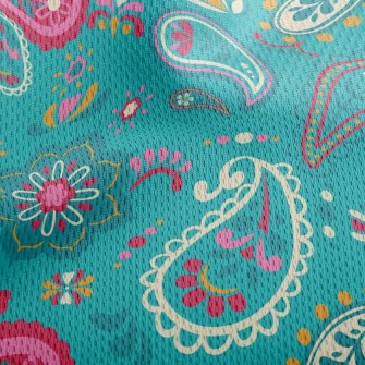 Gorgeous Patterns Athletic Mesh Flat Back