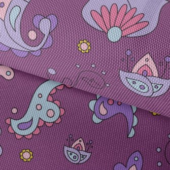 Hand Drawn Doodles Waterproof Oxford