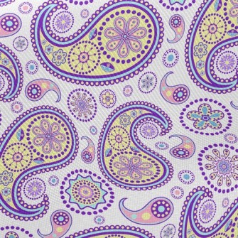 Yellow Insect Pattern Twill