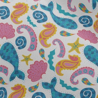 Sequined Sea Fish Chiffon