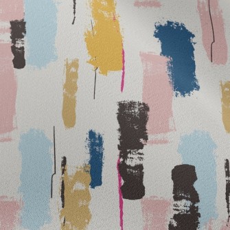 Pastel Paint Painting Chiffon