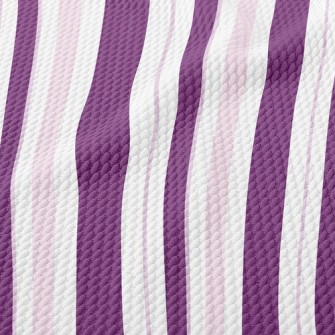 Pink Lines Birdseye Piqué