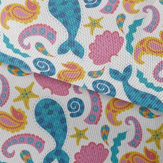 Sequined Sea Fish Waterproof Oxford