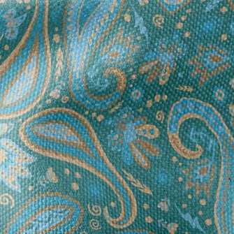 Lake Green Pattern Waterproof Canvas