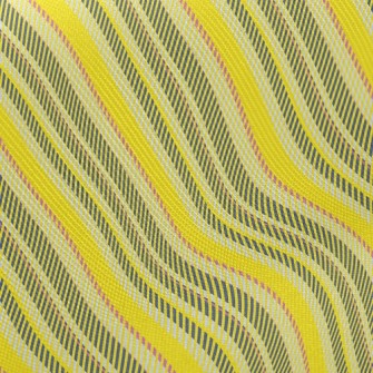 Yellow Striped Fabric Twill