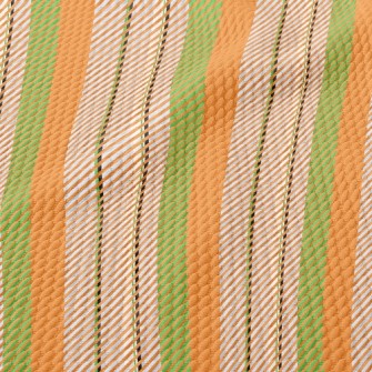 Premium Striped Fabric Birdseye Piqué
