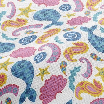 Sequined Sea Fish Performance Linen