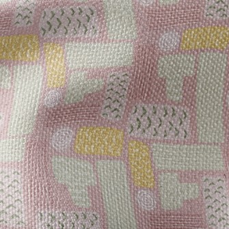 Geometric Tetris Waterproof Canvas
