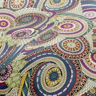 Three-dimensional Colorful Flo Performance Linen