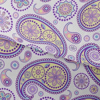 Yellow Insect Pattern Waterproof Oxford