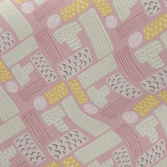 Geometric Tetris Twill