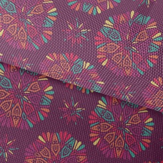 Indian Flowers Waterproof Oxford