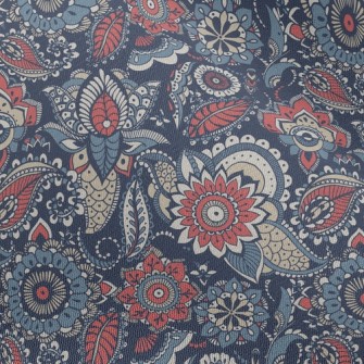 Traditional Retro Pattern Chiffon