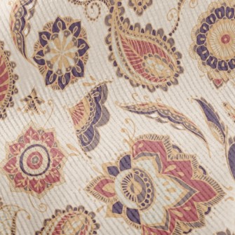 Oriental Romantic Elements Standard Corduroy
