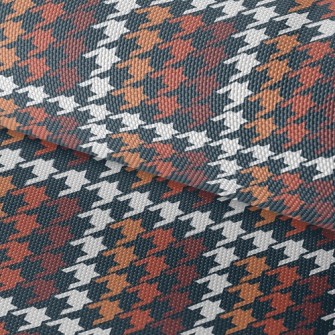 Fashionable Houndstooth Waterproof Oxford