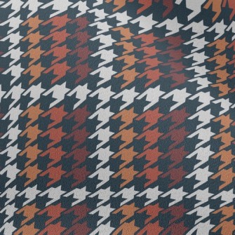 Fashionable Houndstooth Chiffon