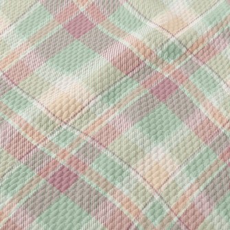 Soft Plaid Birdseye Piqué