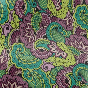 Dense Flowers And Grass Standard Corduroy