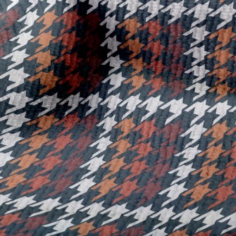 Fashionable Houndstooth Terry