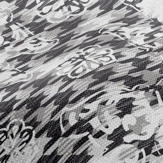 Houndstooth Pattern Performance Linen
