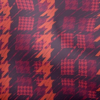 Red Date Houndstooth Dobby