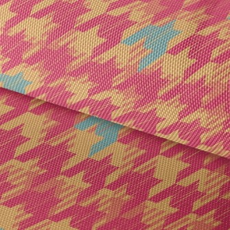 Sweet Houndstooth Waterproof Oxford
