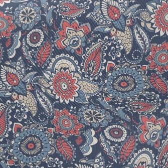 Traditional Retro Pattern Twill
