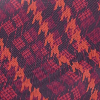Red Date Houndstooth Twill