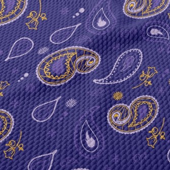 Creative Water Drops Birdseye Piqué