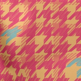 Sweet Houndstooth Stretch Ponte