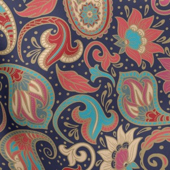 Mysterious Indian Pattern Stretch Ponte