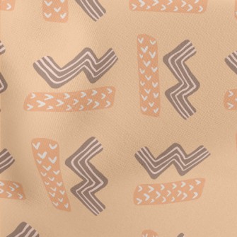 Zigzag And Rectangle Stretch Ponte
