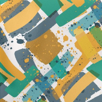 Abstract Lines And Inkjet Stretch Ponte
