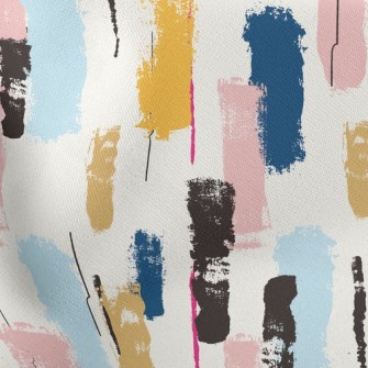 Pastel Paint Painting Stretch Ponte