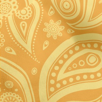 Yellow Amoeba Micro Fleece