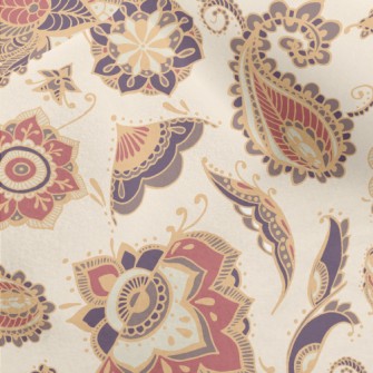 Oriental Romantic Elements Micro Fleece