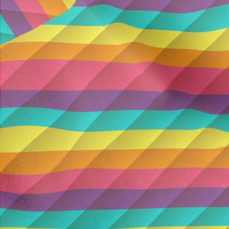 Colored Lines Micro Fleece