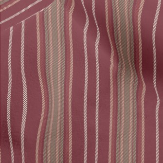 Retro Burgundy Pattern Micro Fleece