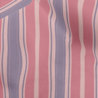 Elegant Large Stripes Micro Fleece