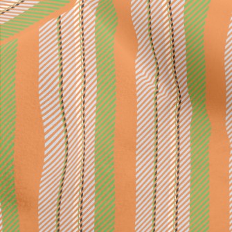 Premium Striped Fabric Micro Fleece