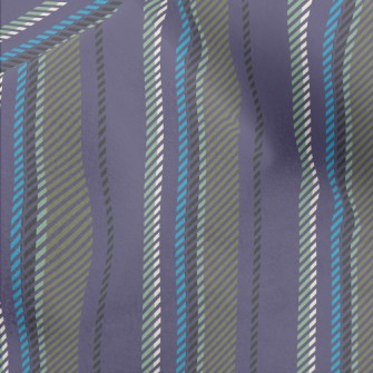 Elegant Striped Fabric Micro Fleece