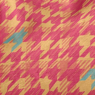 Sweet Houndstooth Minky