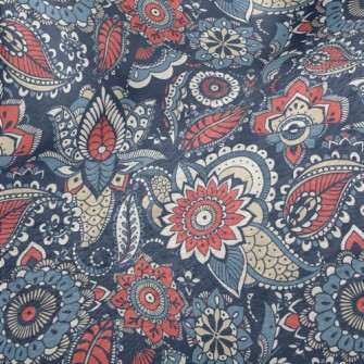 Traditional Retro Pattern Minky
