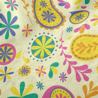 Flower And Wheel Minky