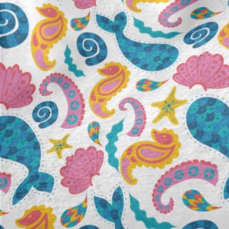 Sequined Sea Fish Minky