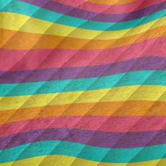 Colored Lines Minky