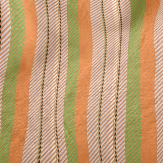 Premium Striped Fabric Minky